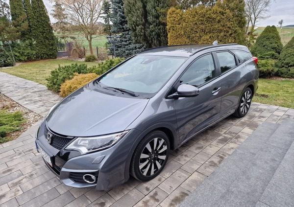 Honda Civic cena 57900 przebieg: 87000, rok produkcji 2016 z Pułtusk małe 497